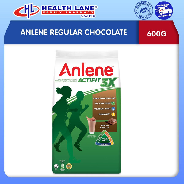 ANLENE REGULAR COKLAT (550G)